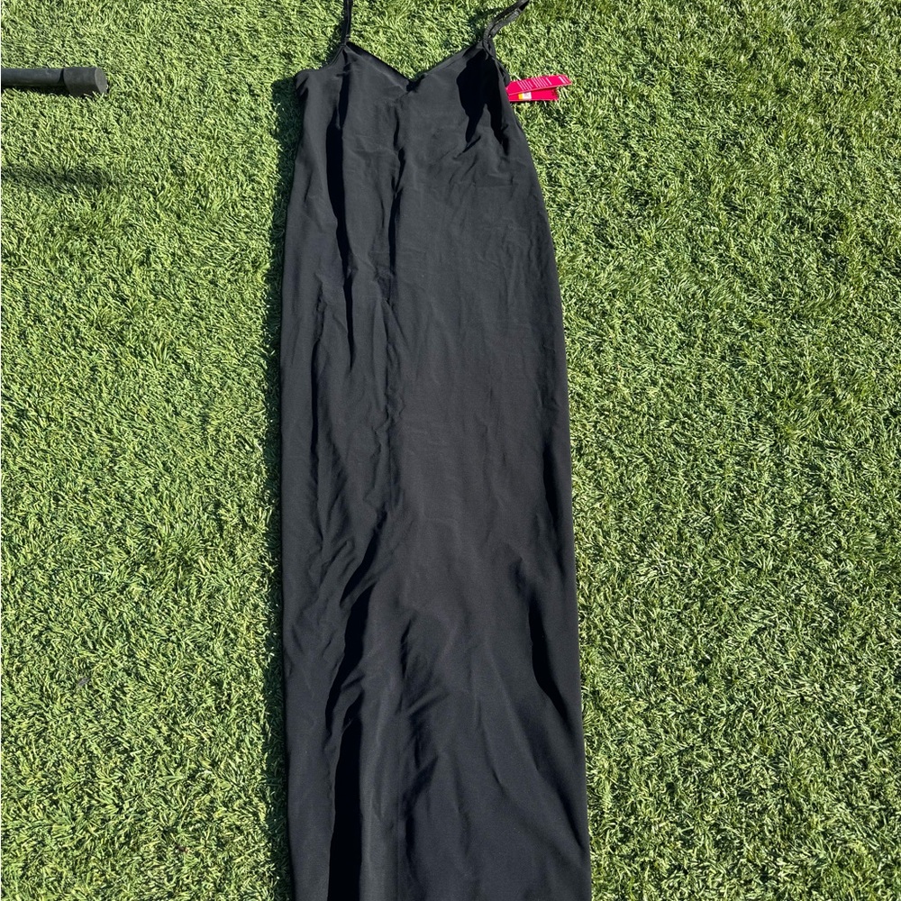 NWT Commando Maxi Slip Slinky Goth Grunge Dress